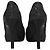 Stuart Weitzman Peep-Toe Pumps in Black Glitter - view 3