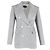 Blazer cruzado de lana gris Isabel Marant Eleyani