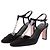 J.CREW Tacchi T.US 7 Tessuto Nero
