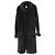 Autre Marque NON SIGNE / UNSIGNED Coats T.FR 38 Leather Black