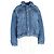 Jaqueta de denim acolchoada Loewe em denim azul - vista 4