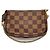 Louis Vuitton Damier Ebene Mini Pochette Brown
