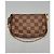 Louis Vuitton Damier Ebene Mini Pochette Brown - view 2