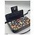 Borsa a tracolla Alexander McQueen Insignia nera in pelle Nero - vista 10