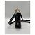Borsa a tracolla Alexander McQueen Insignia nera in pelle Nero - vista 6