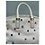Knot Bottega Veneta Bolsa de bolinhas com nó em couro de bezerro granulado Branco - vista 6