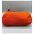 Hermès La sua borsa a spalla in pelle e tela arancione Marrone - vista 12