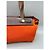 Hermès La sua borsa a spalla in pelle e tela arancione Marrone - vista 3
