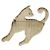 Tiffany & Co Spilla in argento e oro con motivo di gatto Tiffany - vista 3