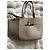 Borsa tote Chloé ABY in pelle taupe - vista 8
