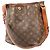 Borsa Louis Vuitton Petit Noe Monogram Canvas Marrone