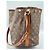 Borsa Louis Vuitton Petit Noe Monogram Canvas Marrone - vista 5