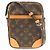Borsa a Spalla Monogram Danube di Louis Vuitton Marrone Monogramma
