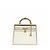 Hermès Curiosité Kelly Gold Charm Anhänger Weiß Golden - Ansicht 2