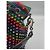 Borsa a mano Christian Louboutin Marie Jane in pelle con borchie - vista 8