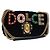 Dolce & Gabbana Borsa a Spalla Lucia in Velluto Nero