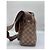 Borsa Louis Vuitton Damier Mervil Marrone Pelle - vista 3