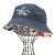 Cappello bucket reversibile Damier Flags Louis Vuitton Bianco Rosso Blu navy