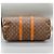 Borsa da viaggio Louis Vuitton Keepall 45 Marrone Pelle - vista 8