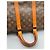 Borsa da viaggio Louis Vuitton Keepall 45 Marrone Pelle - vista 9