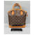 Louis Vuitton Borsa Monogram Lockit Vertical PM Marrone  - vista 2