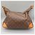 Borsa a mano Louis Vuitton Boulogne in pelle marrone - vista 4