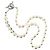 Elsa Peretti Tiffany & Co Collana corta in perle Tiffany con pendente a cuore aperto in argento 925