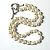 Elsa Peretti Tiffany & Co Collana corta in perle Tiffany con pendente a cuore aperto in argento 925 - vista 2