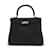 Hermès Bolsa Hermes Kelly 25 em couro Togo preto  ref.2020347