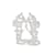Ring Anneau de foulard en argent Brid de Gala d'Hermès Argenté  ref.2020439