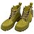Stivaletti con lacci Bottega Veneta in gomma verde lime Verde scuro