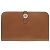 Hermès Cartera larga de cuero Chevre Bronze Midosuji limitada Hermes Dogon GM Bronce
