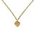 Collana in metallo dorato a forma di cuore Christian Dior D'oro - vista 3