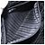 PRADA Bolso de Hombro de Nylon Negro Plateado Auténtico 111866 Plata - vista 22
