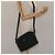 PRADA Bolso de Hombro de Nylon Negro Plateado Auténtico 111866 Plata - vista 23