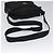 PRADA Bolso de Hombro de Nylon Negro Plateado Auténtico 111866 Plata - vista 7