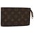 LOUIS VUITTON Monogram Bucket PM Bolsa de Accesorios LV Auth hk2005 Monograma