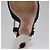 PRADA Tacchi alti Seta 37 1/2 Nero Auth ac3535 - vista 24
