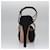 PRADA Tacchi alti Seta 37 1/2 Nero Auth ac3535 - vista 26