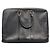 Louis Vuitton Malette en cuir Epi Noir