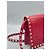 Borsa a mano Valentino Garavani Rockstud in pelle rossa Rosso - vista 6