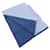 Hermès Hermes Blue and Navy Silk Cashmere Shawl Navy blue  ref.2020936
