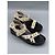 Sandali Balenciaga in pelle bianca con borchie Bianco - vista 3