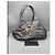 Borsa a mano Bulgari Chandra in pelle nera - vista 3