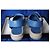 Espadrillas Chanel in pelle blu - vista 5