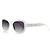 CHANEL Nuevas gafas de sol blancas con estuche y caja/ Gafas de sol de cadena de acetato 5465-Q Blanco
