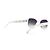 CHANEL Nuevas gafas de sol blancas con estuche y caja/ Gafas de sol de cadena de acetato 5465-Q Blanco - vista 4