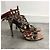 Alaïa Sandali ALAIA T.EU 37 Pelli esotiche Multicolore - vista 3