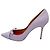 Lederpumps mit Lavendel-Schleifendetail von Carolina Herrera - Ansicht 3