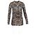Cardigã impresso M Missoni em algodão preto e dourado Multicor - vista 4
